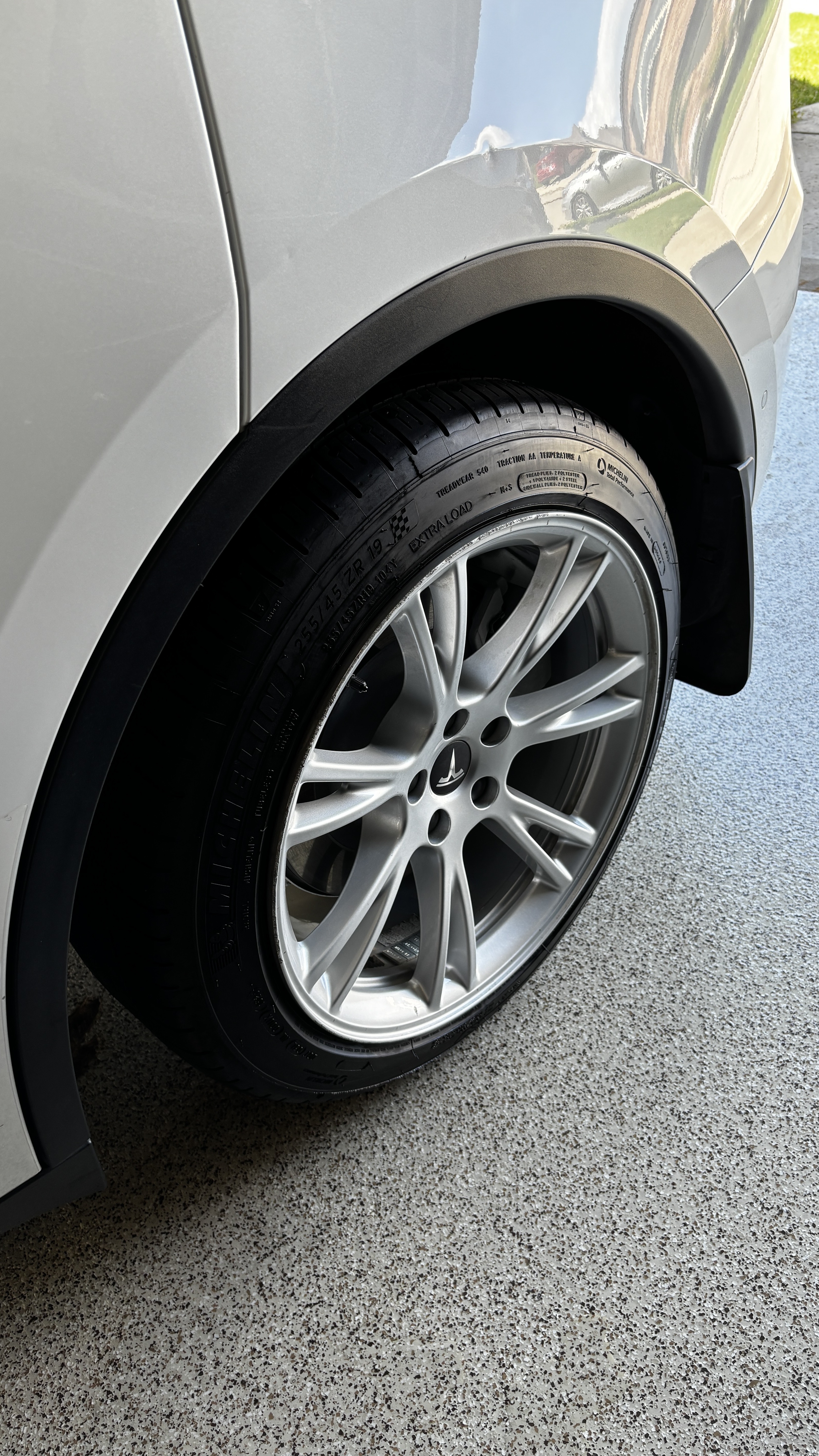 Tesla Model Y Tire Wheel Clean Detail Protection