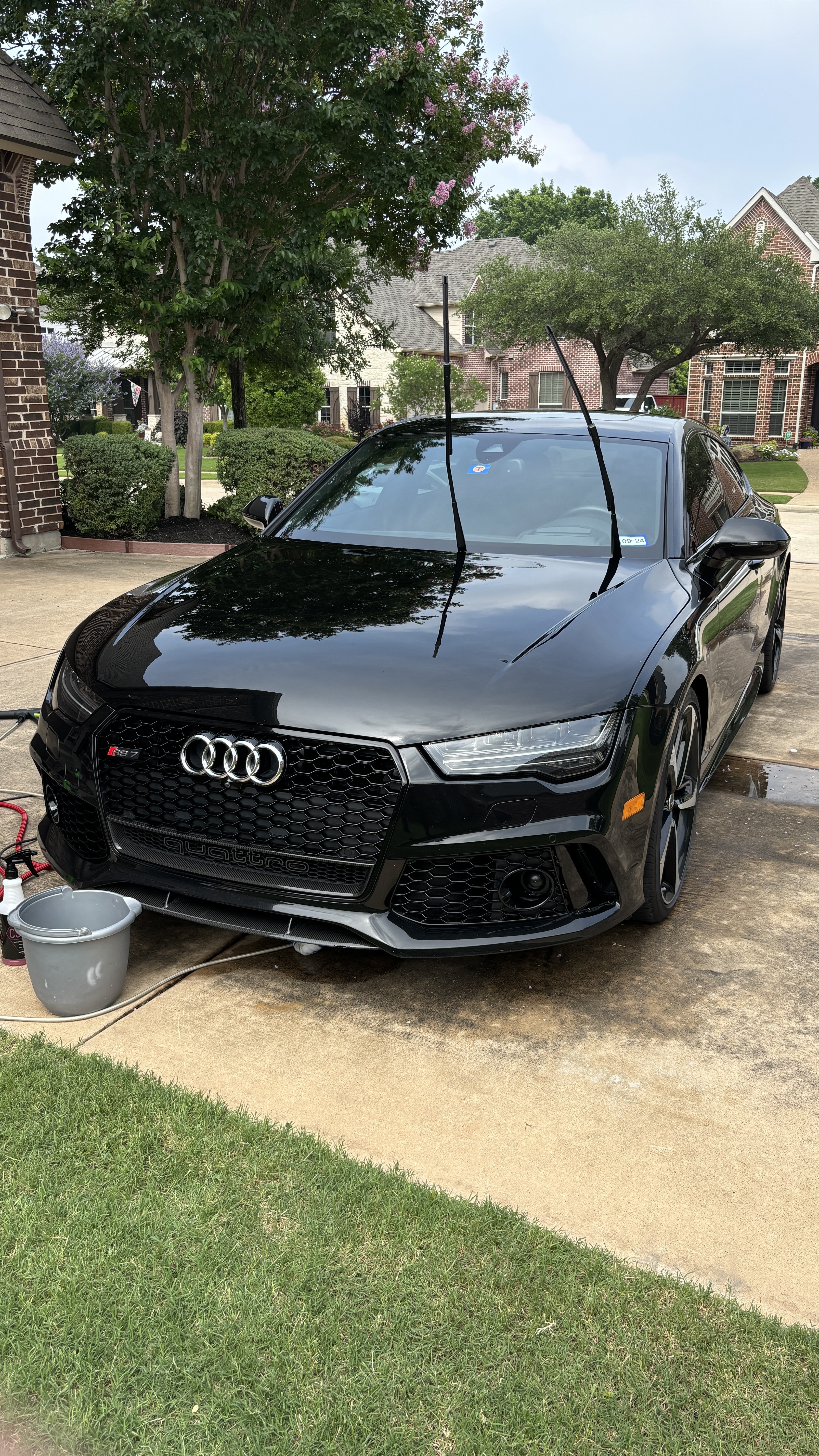 Audi RS7 Exterior Car Detail Wash